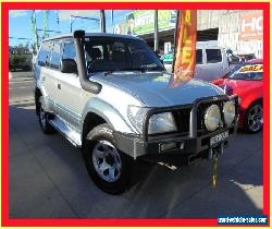 2000 Toyota Landcruiser Prado VZJ95R GXL Silver Manual 5sp M Wagon for Sale