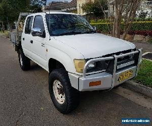 Hilux Dual cab 2004 Dual Fuel LPG/Petrol Low KM Alloy Tray Auto Bullbar Towbar