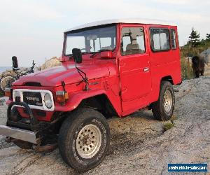 1980 Toyota Land Cruiser Extended with back seats and factory Air