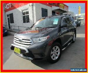 2010 Toyota Kluger GSU45R MY11 KX-R Grey Automatic 5sp A Wagon