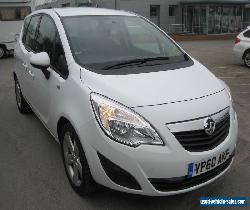 2010/60 VAUXHALL MERIVA EXCLUSIV 1.4 MPV , WHITE/BLACK INTERIOR for Sale