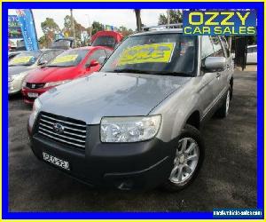 2008 Subaru Forester MY08 X Silver Manual 5sp M Wagon