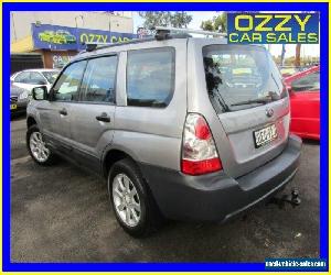 2008 Subaru Forester MY08 X Silver Manual 5sp M Wagon