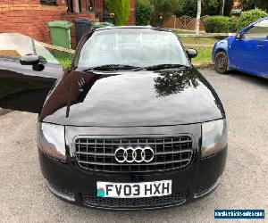 2003 Audi TT Black Convertible 1.8 Turbo