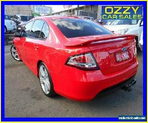 2010 Ford Falcon FG XR6T Red Automatic 6sp A Sedan