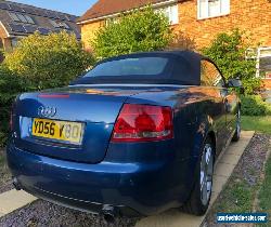 Audi A4 1.8T Sport S line spec Cabriolet manual 2006 in Blue MetallicConvertible for Sale