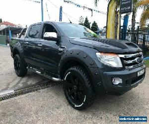 2014 Ford Ranger PX XLT Grey Automatic A Utility