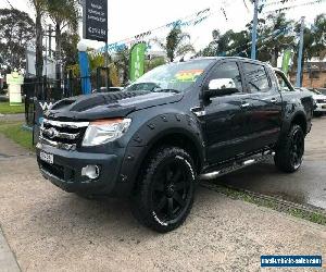 2014 Ford Ranger PX XLT Grey Automatic A Utility