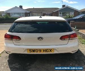 Volkswagen Golf GTD 09 plate 