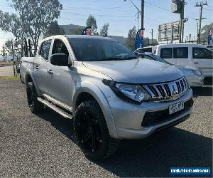 2015 Mitsubishi Triton MQ GLX Silver Automatic A Utility