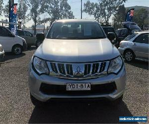 2015 Mitsubishi Triton MQ GLX Silver Automatic A Utility