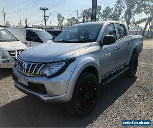 2015 Mitsubishi Triton MQ GLX Silver Automatic A Utility