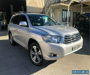 2010 Toyota Kluger GSU40R KX-S Silver Automatic A Wagon