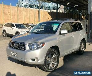 2010 Toyota Kluger GSU40R KX-S Silver Automatic A Wagon