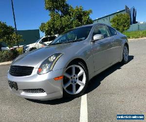 2004 Nissan Skyline V35 350GT Silver Automatic 5sp A Coupe