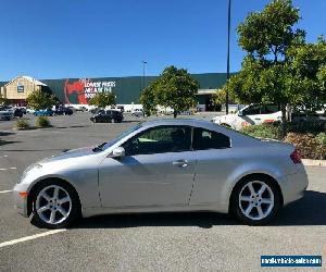 2004 Nissan Skyline V35 350GT Silver Automatic 5sp A Coupe