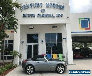 2006 Pontiac Solstice Leather Bucket Seats CD AUX XM Cruise ABS for Sale