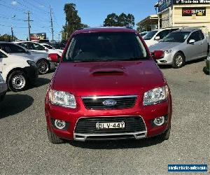 2009 Ford Territory SY MkII Ghia Red Automatic A Wagon