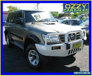 2003 Nissan Patrol GU III ST (4x4) Grey Manual 5sp M Wagon