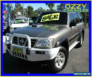 2003 Nissan Patrol GU III ST (4x4) Grey Manual 5sp M Wagon