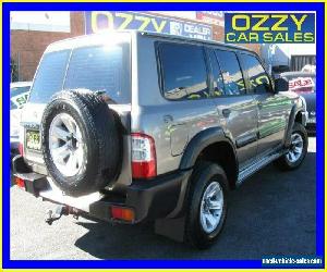 2003 Nissan Patrol GU III ST (4x4) Grey Manual 5sp M Wagon