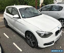 2015 BMW 1 series 118d Sport Manual 5 door White 40,100 miles for Sale