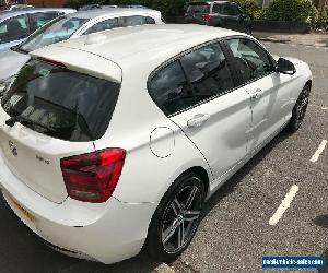 2015 BMW 1 series 118d Sport Manual 5 door White 40,100 miles