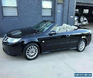 2009 Saab 9-3 MY08 Linear 2.0T BioPower Black Automatic 5sp A Convertible for Sale