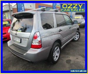 2007 Subaru Forester MY07 X Luxury Silver Automatic 4sp A Wagon