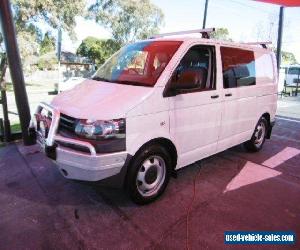 2011 Volkswagen Transporter T5 MY12 TDI 400 SWB Low 4 Motion White Manual 6sp M