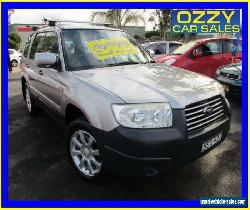 2008 Subaru Forester MY08 X Silver Manual 5sp M Wagon for Sale