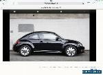 Black VW Beetle 1.6 Design TDI Bluemotion for Sale