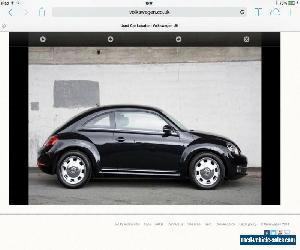 Black VW Beetle 1.6 Design TDI Bluemotion