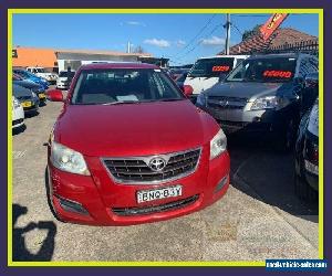 2007 Toyota Aurion GSV40R AT-X Red Sedan