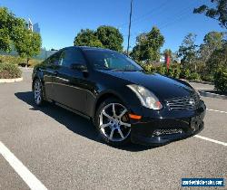 2003 Nissan Skyline 6 SPEED MANUAL 350 GT Black Manual 6sp M Coupe for Sale