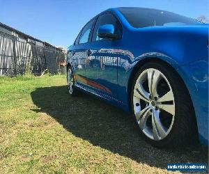 2008 Ford Falcon FG XR6 Baby Blue Automatic A Sedan