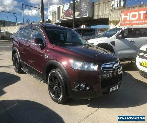 2012 Holden Captiva CG Series II 7 Red Automatic A Wagon