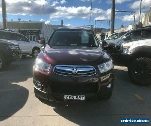 2012 Holden Captiva CG Series II 7 Red Automatic A Wagon