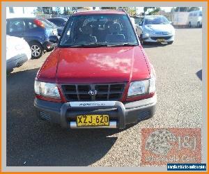 1998 Subaru Forester GX Red Manual 5sp M Wagon