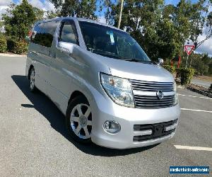 2007 Nissan Elgrand Highway Star E5 Series 3 Silver Automatic 5sp A Wagon