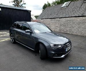 AUDI A4 AVANT TDI S LINE BLACK EDITION GREY  ESTATE DIESEL 2014