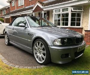 BMW E46 M3 Convertible - Manual, 11months MOT - December 2004/54 Plate