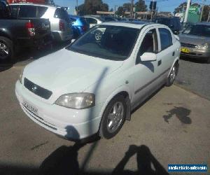 2001 Holden Astra TS CD White Manual 5sp M Hatchback