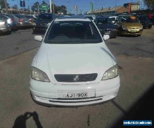 2001 Holden Astra TS CD White Manual 5sp M Hatchback