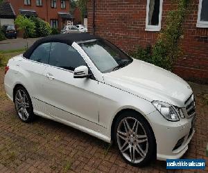 Mercedes E350 convertible AMG 21340 miles from new 