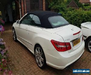 Mercedes E350 convertible AMG 21340 miles from new 