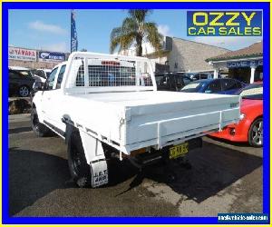 2013 Holden Colorado RG LX (4x4) White Manual 5sp M Crewcab