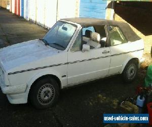 Volkswagen Golf GLi MK1 cabriolet 1985 Spares or Repairs