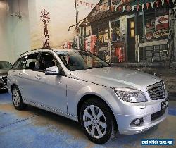 2009 Mercedes-Benz C200 Kompressor W204 Classic Zircon Silver Automatic 5sp A for Sale