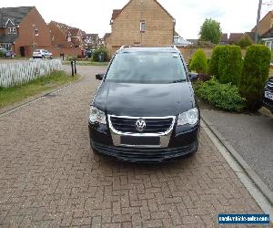 2007/57 VOLKSWAGEN TOURAN 7 SEAT SE 2.0 TDI 140 BLACK AC ALLOYS 82K FSH